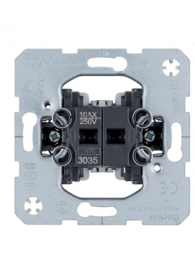 Выключатель 2-кл. (механизм) 10АХ/250В, 3035