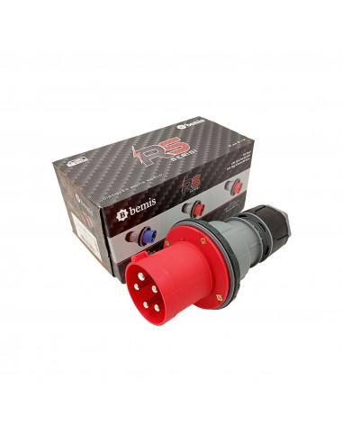 Вилка (полиамид) IP44 BC1-4505-2011 380V 5*63A