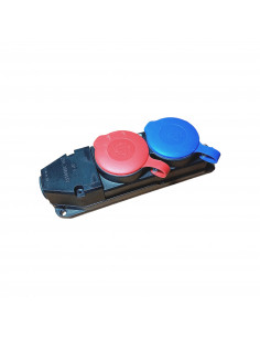 Розетка двойная (1*3х...