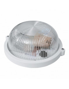 Светильник Ecostrum НПП-65 круг белый/прозрачный с рисунком