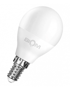 Светодиодная LED лампа Biom BT-589 C37 9w E14 4500K матовая