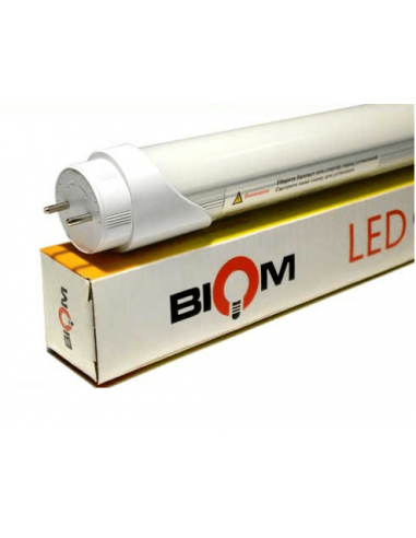 Светодиодная LED лампа Biom T8-GL-1200-16w Nw 6200К G13 матовая