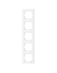 Рамка пятиместная вертикальная белая VI-KO KARRE 90960224