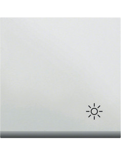 Клавіша з символом "Світло" Lumina, біла