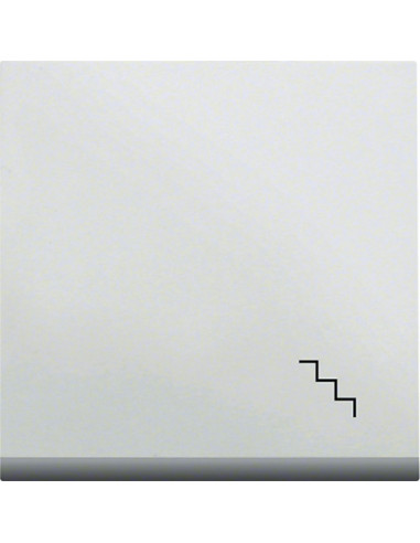 Клавиша с символом "Лестница" Lumina, белая