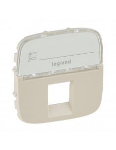 Накладка для розетки RJ11/RJ45 Legrand Valena-A Слоновая кость