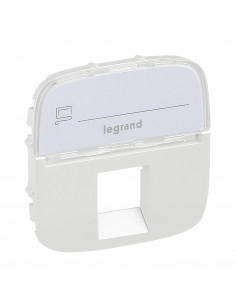 Накладка для розетки RJ11/RJ45 Legrand Valena-A Жемчуг