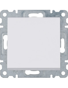 Вимикач 2-полюсний Lumina, білий, 10АХ/230В