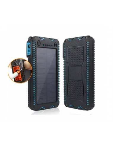 Зовнішній акумулятор 30000 mAh Solar, (5V/200mA), 2xUSB