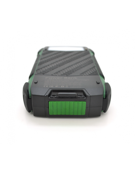 Зовнішній акумулятор 30000 mAh Solar, PD18W, ударо захищений