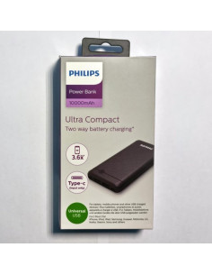 Внешний аккумулятор PHILIPS 10000mAh литий-ионный (DLP1810NV)